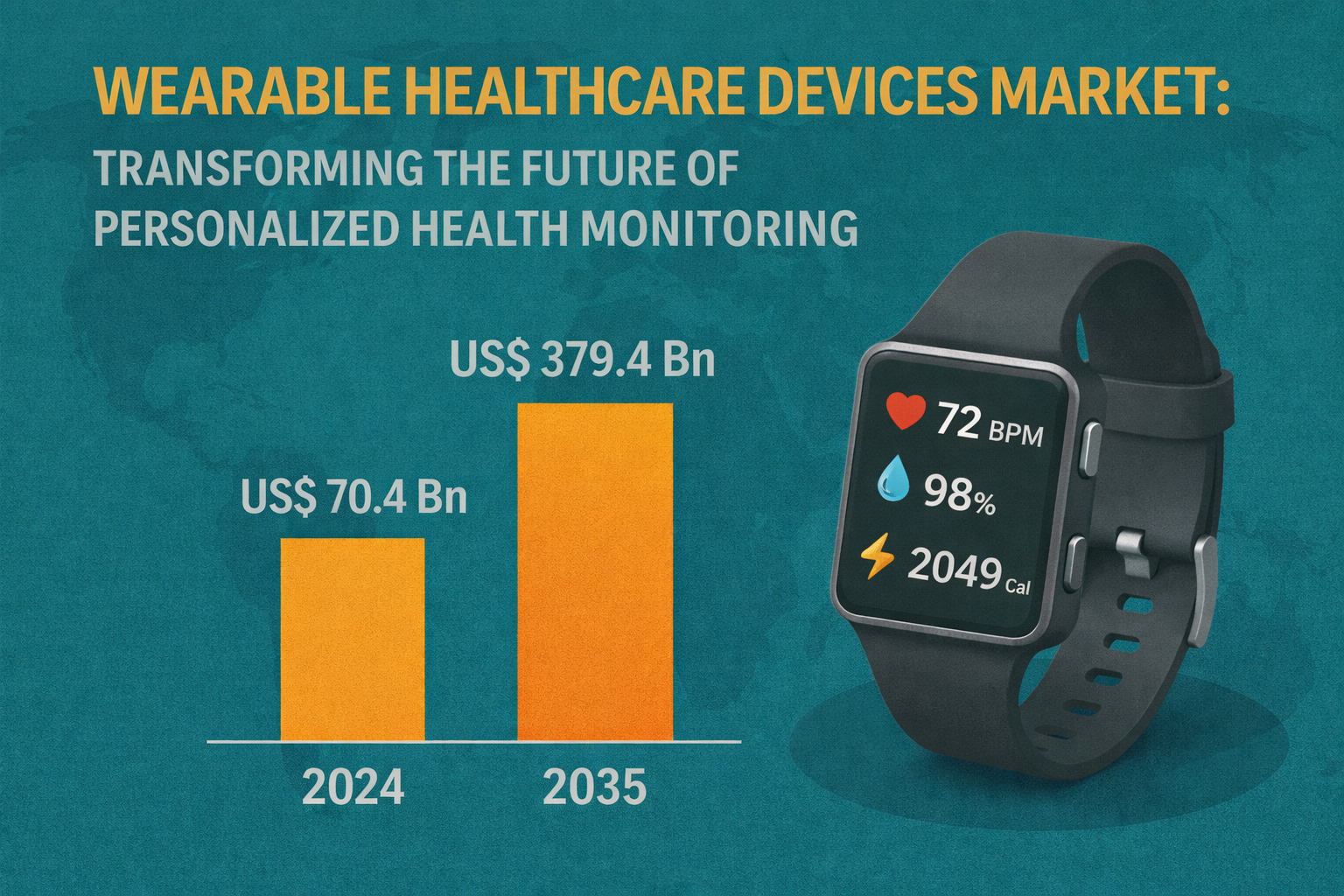 Wearable Healthcare Devices Market (Device Type: Diagnostic & Monitoring Devices and Therapeutic Devices; and Grade: Consumer Grade and Clinical Grade; Distribution Channel: Pharmacies, Online Channels and Others) – Global Industry Analysis, Size, Share, Growth, Trends, and Forecast, 2025–2035